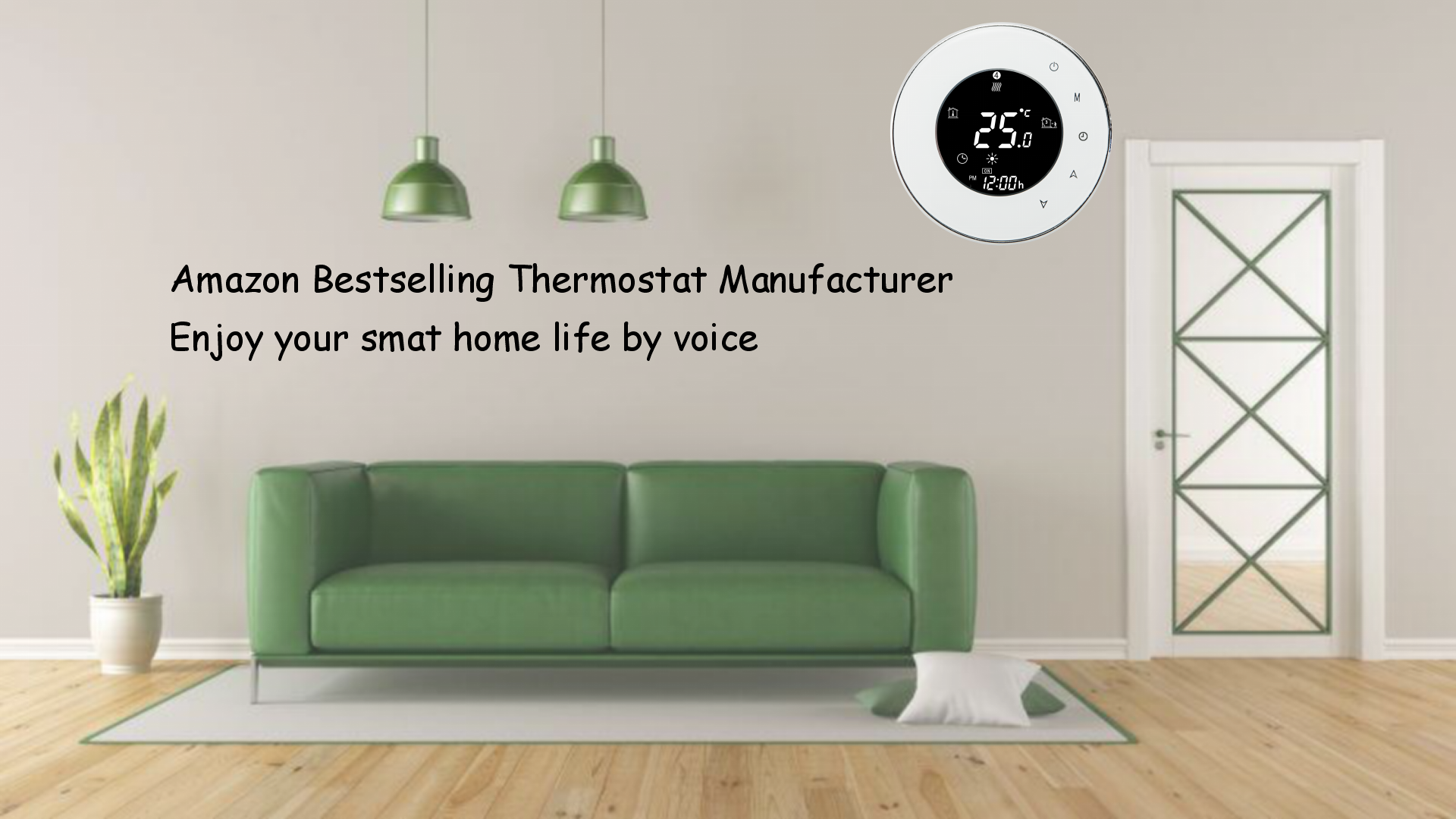 BECA BHT-6000 Zwave Water Heating/Water Boiler/Gas Boiler/Electric Heating Room Thermostat-Xiamen Beca Energysaving Technology