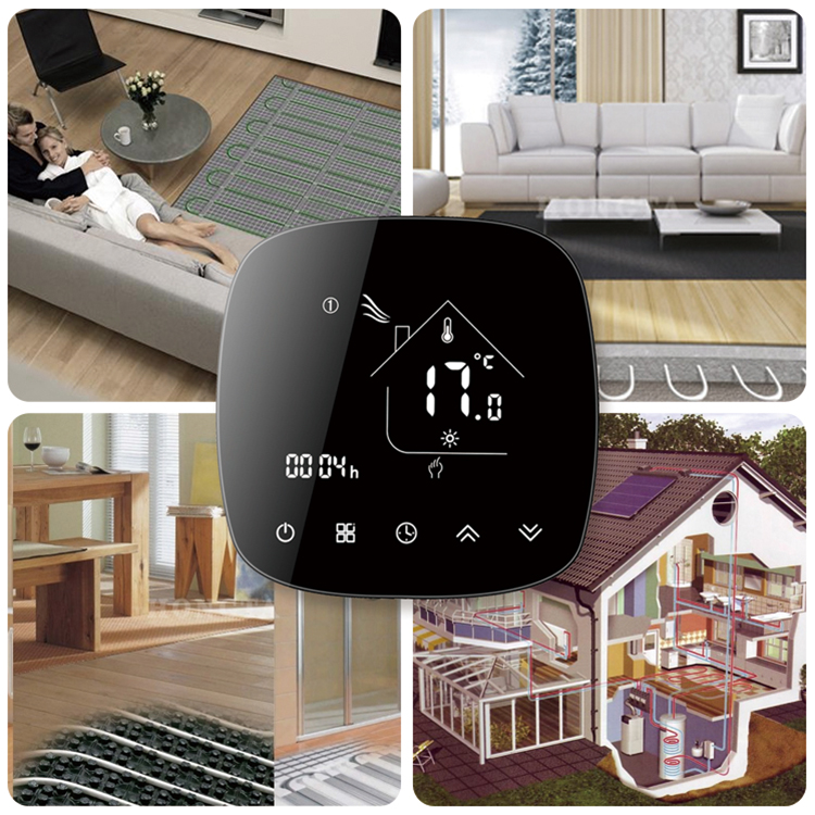 BECA BHT-001 WIFI Voice Control Electric Heating Room Thermostat Support online purchase-Xiamen Beca Energysaving Technology
